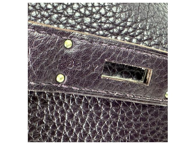 Hermès Borsa Hermes Birkin 30 in Raisin - vista 15