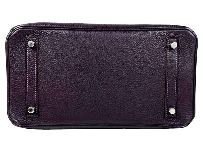 Hermès Borsa Hermes Birkin 30 in Raisin - vista 4