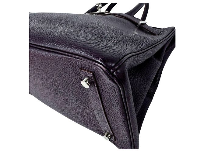 Hermès Borsa Hermes Birkin 30 in Raisin - vista 8