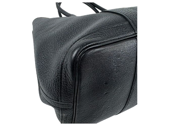 Hermès Borsa Hermes Garden Party PM 36 Negonda Black - vista 9