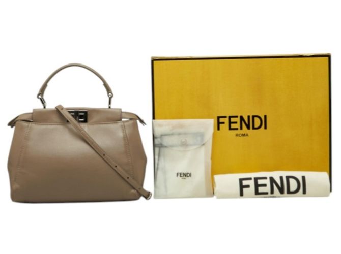 Borsa Fendi Selleria Peekaboo Mini - vista 12