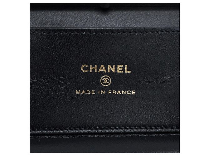 Sac à épaule Chanel Boy en agneau - vue 11