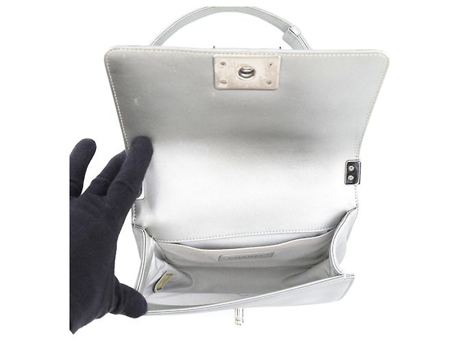 Sac à main Chanel Matelassé Boy Small - vue 6