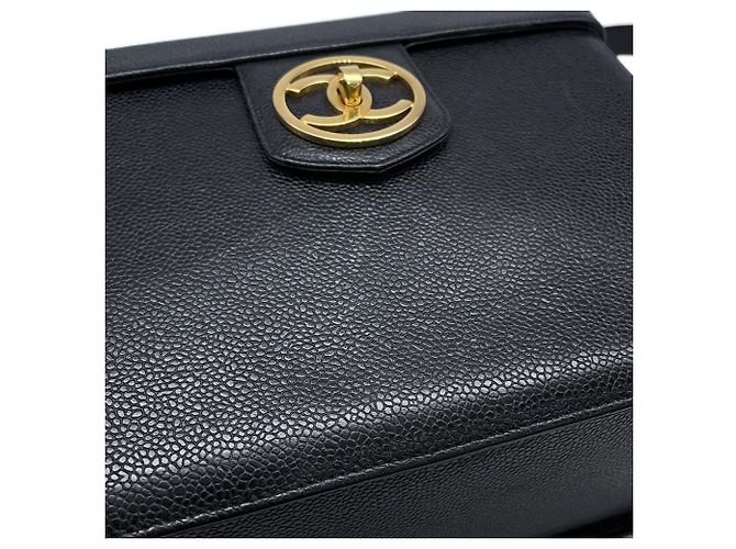 Bolso Vanity de piel de becerro granulada Chanel - vista 10