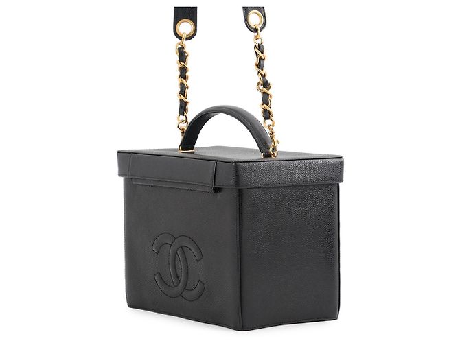 Bolso Vanity de piel de becerro granulada Chanel - vista 2