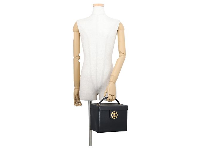Bolso Vanity de piel de becerro granulada Chanel - vista 4