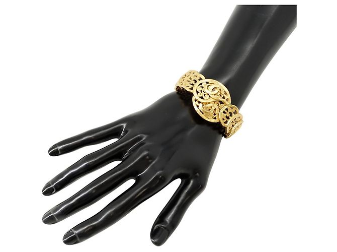 Bracciale con ciondoli Chanel Gold - vista 4