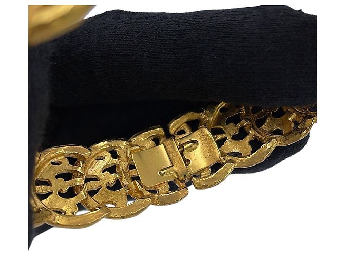Bracciale con ciondoli Chanel Gold - vista 7