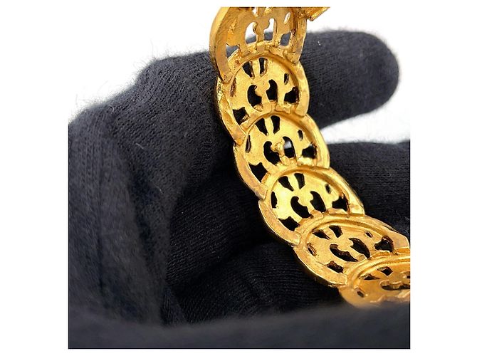 Bracciale con ciondoli Chanel Gold - vista 8