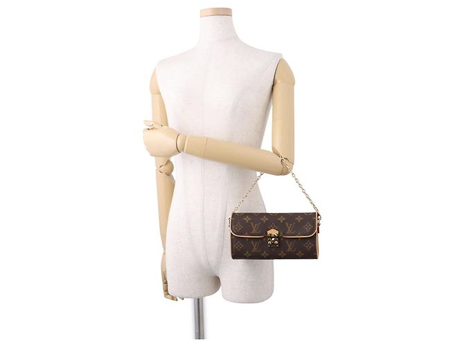 Borsa a tracolla Louis Vuitton Monogram Pochette Camille - vista 4