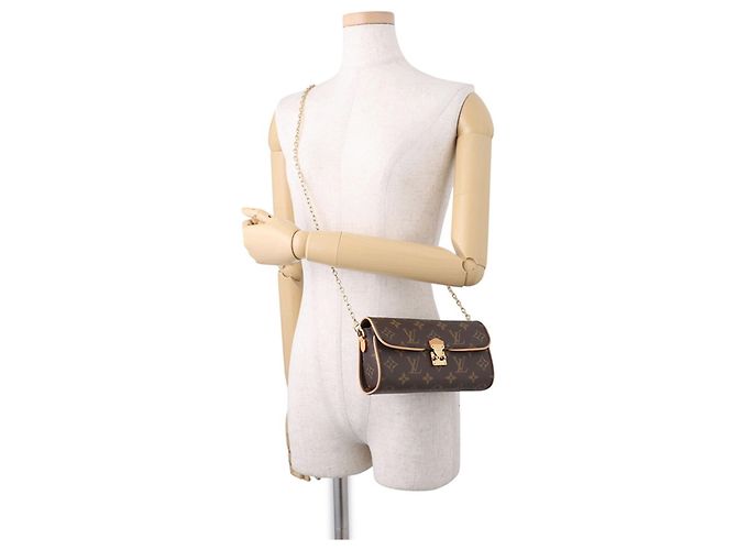 Borsa a tracolla Louis Vuitton Monogram Pochette Camille - vista 6