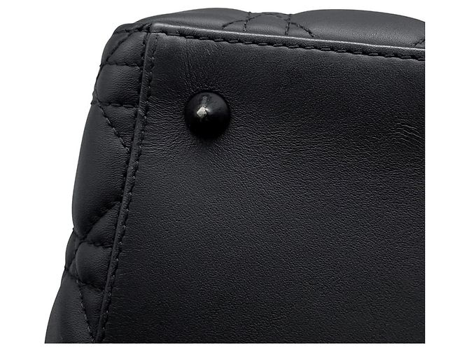 Borsa Christian Dior Lady Cannage Medium Ultra Matte - vista 11
