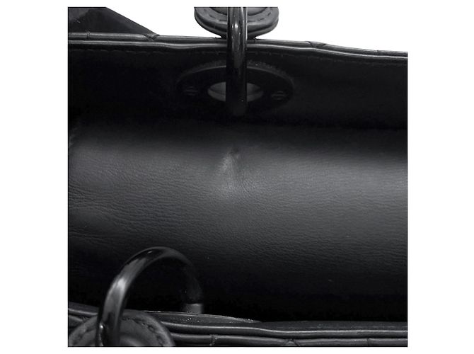 Borsa Christian Dior Lady Cannage Medium Ultra Matte - vista 12