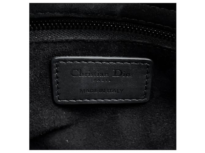 Borsa Christian Dior Lady Cannage Medium Ultra Matte - vista 15