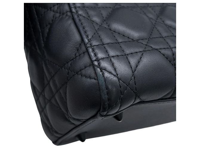 Borsa Christian Dior Lady Cannage Medium Ultra Matte - vista 7