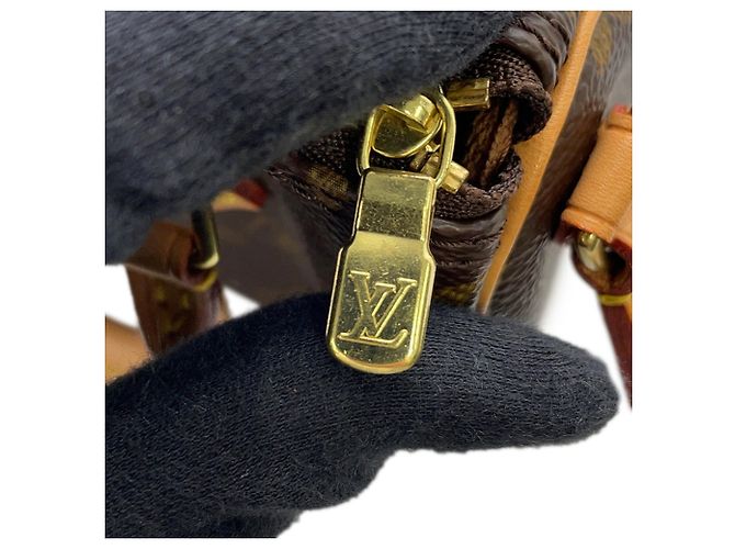 Bolso de mano Louis Vuitton Monogram Nano Speedy - vista 12