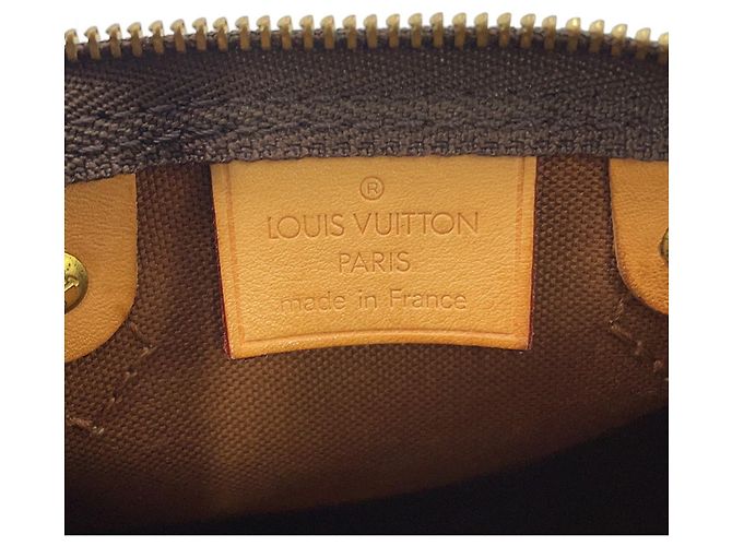 Bolso de mano Louis Vuitton Monogram Nano Speedy - vista 16