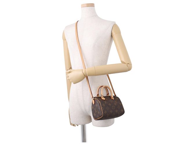 Bolso de mano Louis Vuitton Monogram Nano Speedy - vista 4