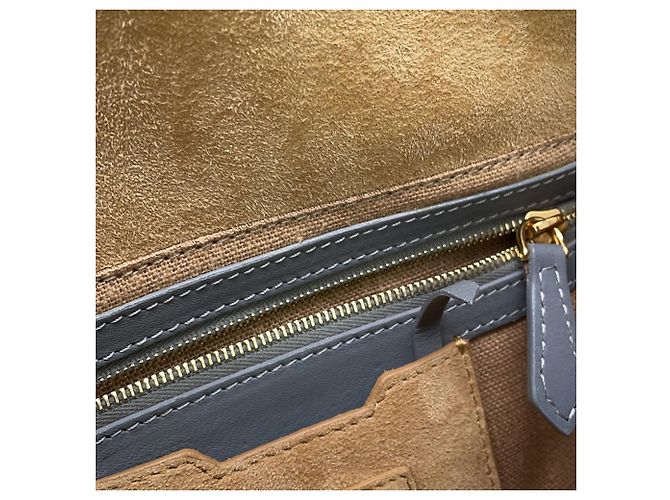 Borsa a mano in pelle color-block Fendi - vista 9