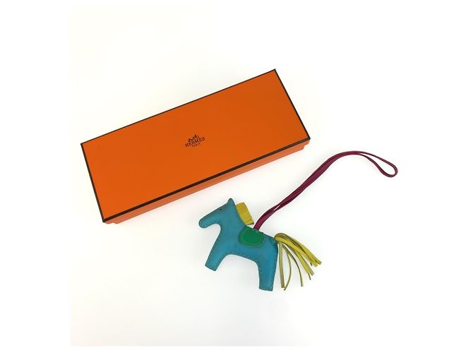 Hermès Hermes Rodeo PM Rainbow Accessory Bag Charm Keychain - vue 6