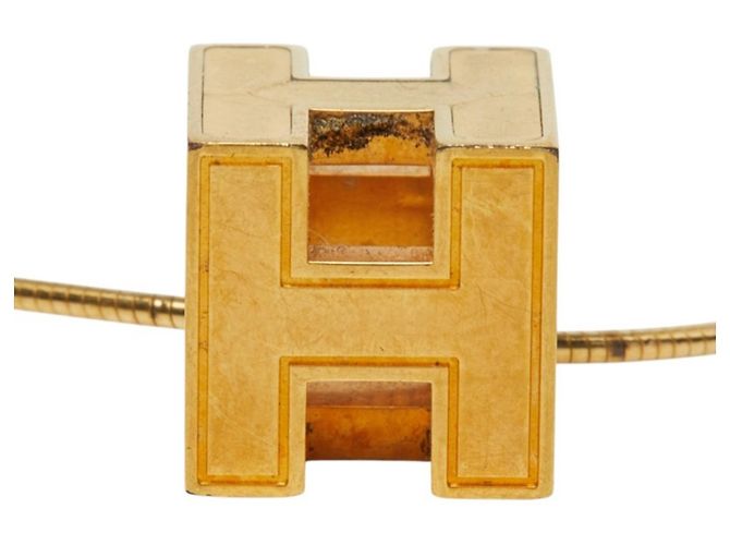 Hermès Colgante para Collar Hermes Cage d'H H-Cube - vista 2