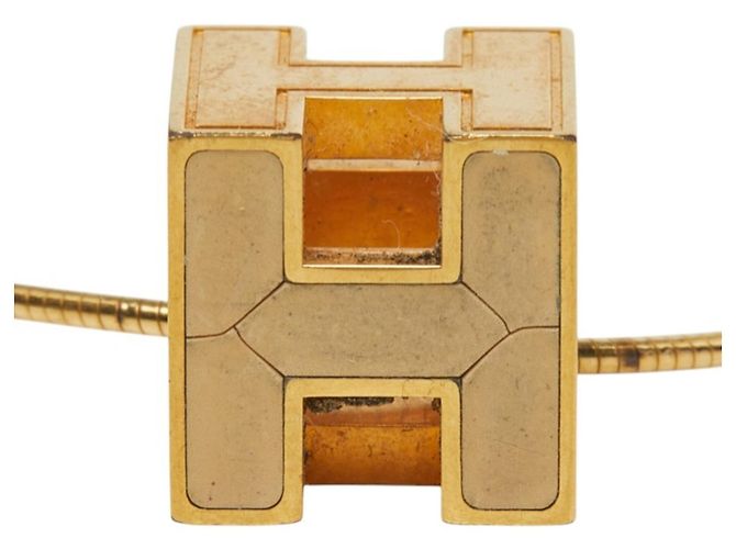 Hermès Colgante para Collar Hermes Cage d'H H-Cube - vista 3