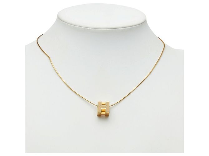 Hermès Colgante para Collar Hermes Cage d'H H-Cube - vista 7