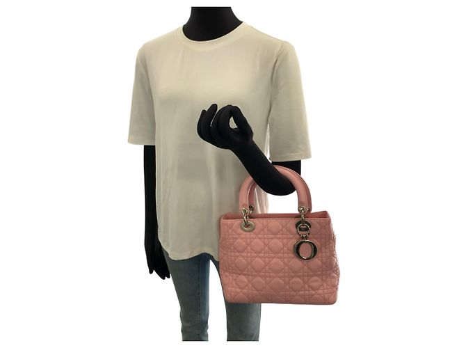 Borsa a mano Christian Dior Dior Cannage Lady - vista 7
