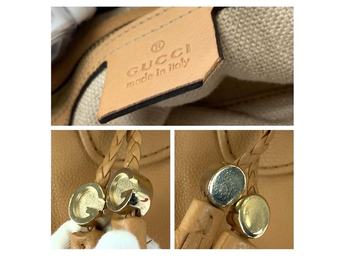 Saco Tote Hobo Gucci Marrakech com Borlas - vista 6