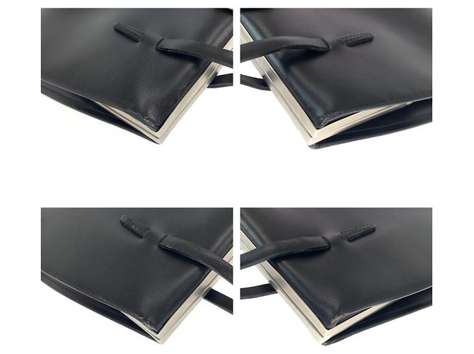 Bolso Tote Loewe de piel negra con monedero - vista 4