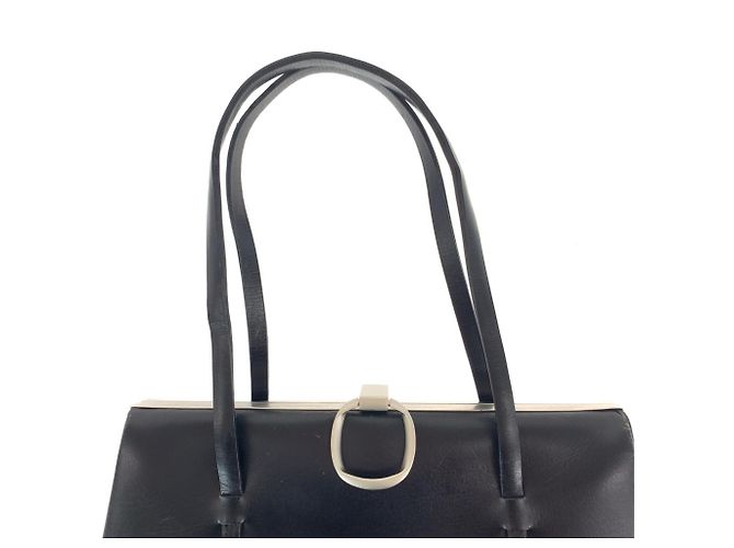 Bolso Tote Loewe de piel negra con monedero - vista 6