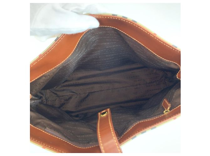 Borsa a tracolla Burberry Shadow Horse Check Pattern - vista 9