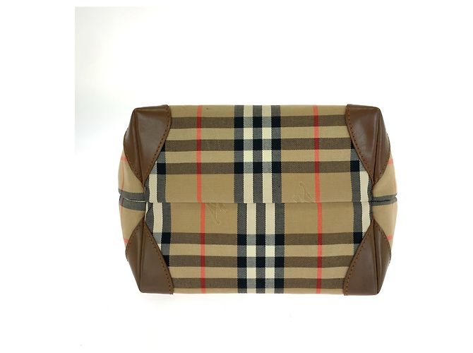 Bolso tote Burberry con estampado Check - vista 10