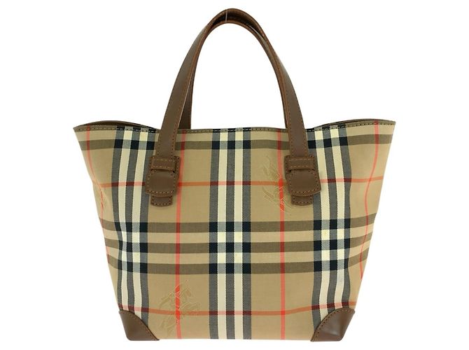 Bolso tote Burberry con estampado Check - vista 2