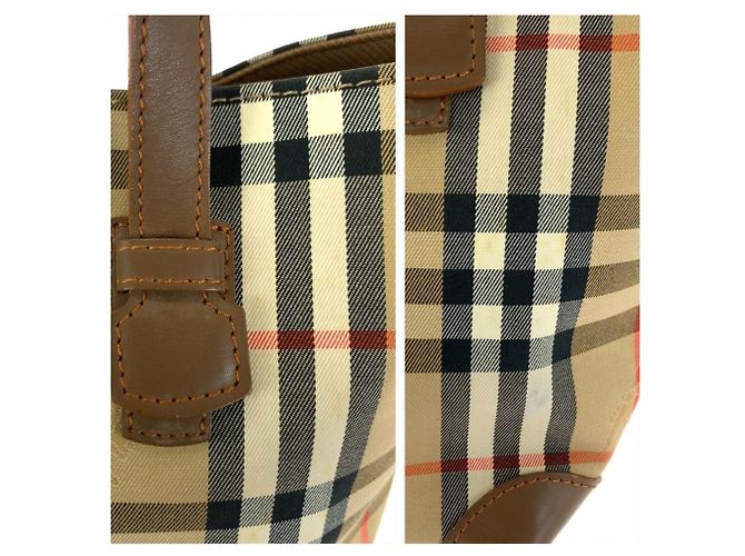 Bolso tote Burberry con estampado Check - vista 6