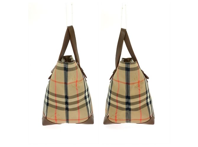 Bolso tote Burberry con estampado Check - vista 8
