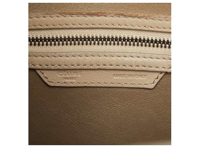 Céline Bolso de mano Celine Luggage Micro Shopper - vista 12