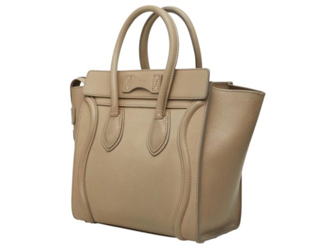 Céline Bolso de mano Celine Luggage Micro Shopper - vista 2