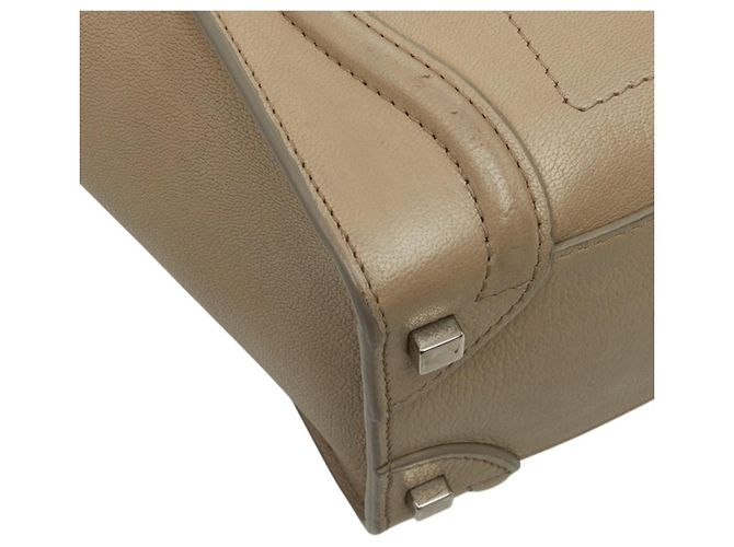 Céline Bolso de mano Celine Luggage Micro Shopper - vista 5