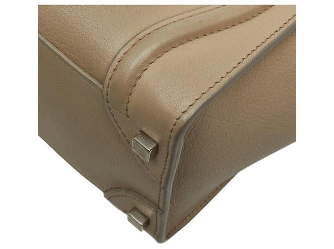 Céline Bolso de mano Celine Luggage Micro Shopper - vista 6