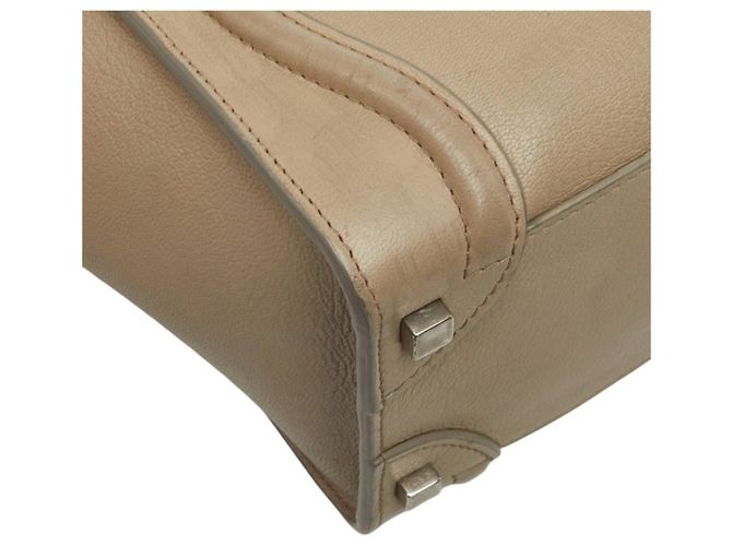 Céline Bolso de mano Celine Luggage Micro Shopper - vista 7