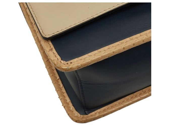 Borsa a tracolla Fendi Mini Kanai F Chain - vista 5