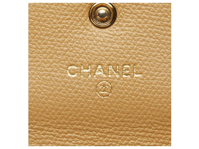 Chanel Coco Mark Double Snap Tri-fold Geldbörse - Ansicht 11