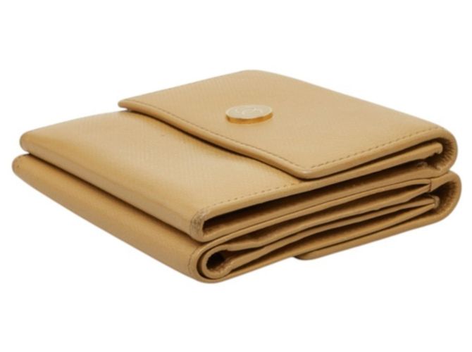 Chanel Coco Mark Double Snap Tri-fold Geldbörse - Ansicht 4