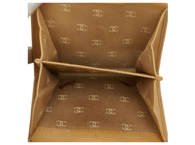 Chanel Coco Mark Double Snap Tri-fold Geldbörse - Ansicht 7