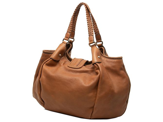 Tote Gucci Marrakech em couro de bezerro marrom - vista 2