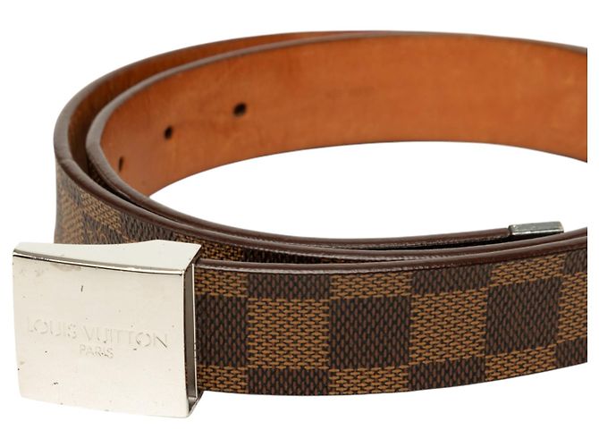 Louis Vuitton Brown Damier Ebene Ceinture Belt - Ansicht 10