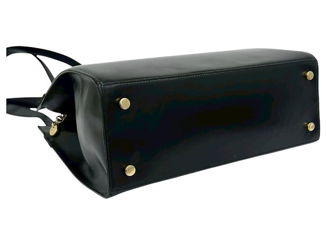 Salvatore Ferragamo Borsa Tote Vara in pelle nera Ferragamo - vista 3