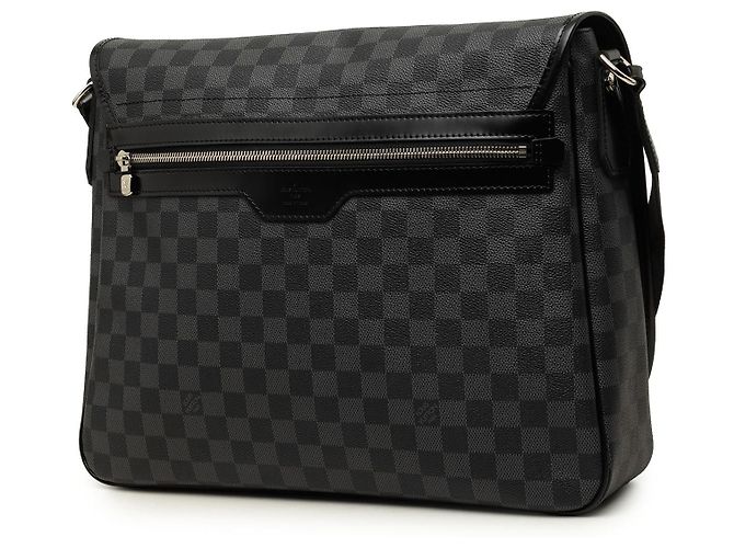 Louis Vuitton Black Damier Graphite Daniel GM - view 2