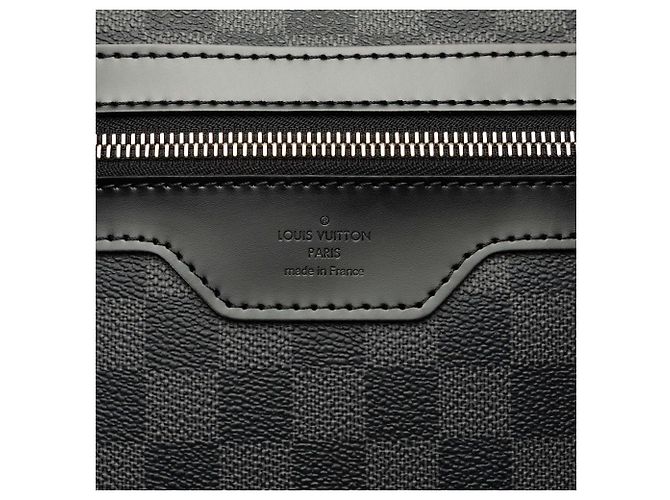 Louis Vuitton Black Damier Graphite Daniel GM - view 5